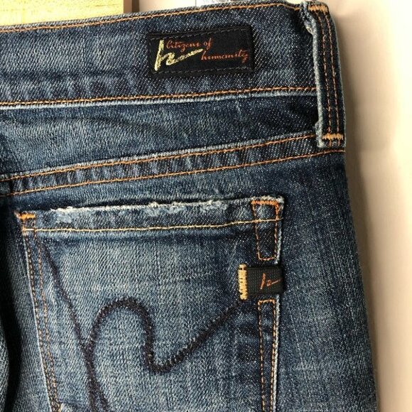 CITIZENS of Humanity Kelly #063 Cropped Jeans Size 25 - Picture 5 of 8